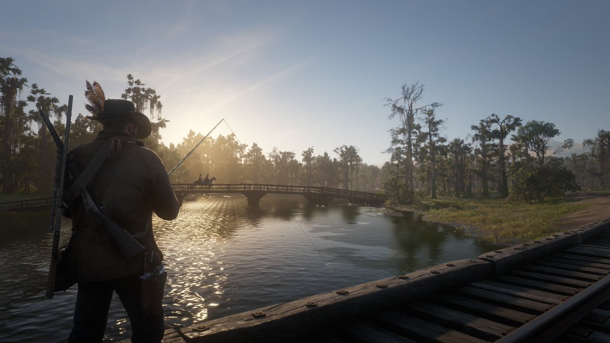 cartpix's tweet photo. "You sir, are a fish" - Arthur Morgan ❤️ 
@RockstarGames #rdr2 #RedDeadRedemption2 https://t.co/hNy0G0Nfe4