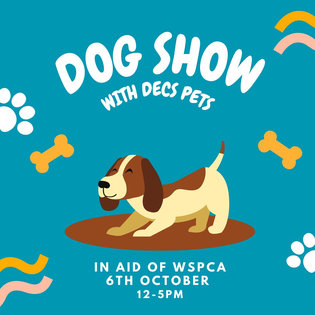Johnstown Castle Estate, Museum & Gardens (@johnstowncastle) on Twitter photo As a part of our #AutumnFete this year, local pet shop <a href="/DecsPets/">Decspets.ie</a> are organising a #DogShow this Sunday between 12 & 5pm, all in aid of the WSPCA!
Bring your four legged friends along on the day!
<a href="/visitwexford/">Visit Wexford</a> <a href="/IrHeritageTrust/">Irish Heritage Trust</a> #johnstowncastle As a part of our #AutumnFete this year, local pet shop <a href="/DecsPets/">Decspets.ie</a> are organising a #DogShow this Sunday between 12 & 5pm, all in aid of the WSPCA!
Bring your four legged friends along on the day!
<a href="/visitwexford/">Visit Wexford</a> <a href="/IrHeritageTrust/">Irish Heritage Trust</a> #johnstowncastle
