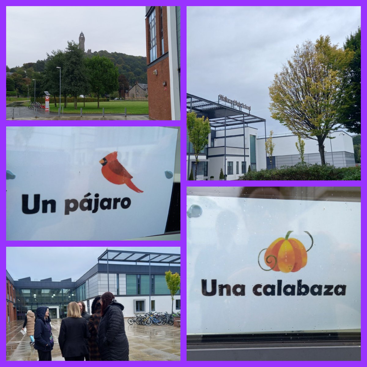🌍🇪🇸 Ms McCaffrey, Miss Gornall and Molly our Languages Ambassador took our <a href="/OchilHouse/">Ochil House</a> class out on their Spanish Treasure Hunt around <a href="/wallacehighsch/">Wallace High School</a> We have been learning autumnal vocabulary.🍁 Everyone enjoyed it and are developing 'accentos fenomenales!' 🎃
