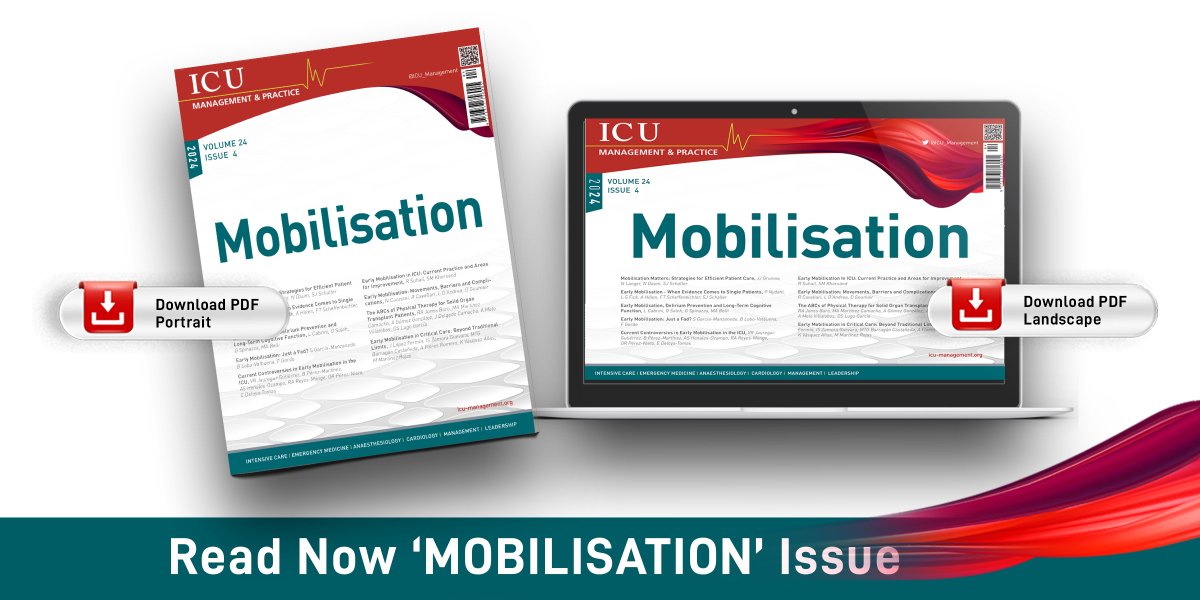 ICU Management (@icu_management) on Twitter photo HOT OFF THE PRESS: The new edition ‘MOBILISATION’ is live. Read now: iii.hm/1sgp
Download: iii.hm/icu424print
iii.hm/icu424screen
Editor-in-Chief: <a href="/jlvincen/">Jean-Louis Vincent</a>
Partners: <a href="/Abionic_EN/">Abionic_EN</a> AOP Health, <a href="/BiomedicalNova/">Nova Biomedical</a> @ECLS_FMC_AG <a href="/ISICEM/">ISICEM</a> <a href="/ESICM/">ESICM</a> #ICU #mobilisation HOT OFF THE PRESS: The new edition ‘MOBILISATION’ is live. Read now: iii.hm/1sgp
Download: iii.hm/icu424print
iii.hm/icu424screen
Editor-in-Chief: <a href="/jlvincen/">Jean-Louis Vincent</a>
Partners: <a href="/Abionic_EN/">Abionic_EN</a> AOP Health, <a href="/BiomedicalNova/">Nova Biomedical</a> @ECLS_FMC_AG <a href="/ISICEM/">ISICEM</a> <a href="/ESICM/">ESICM</a> #ICU #mobilisation