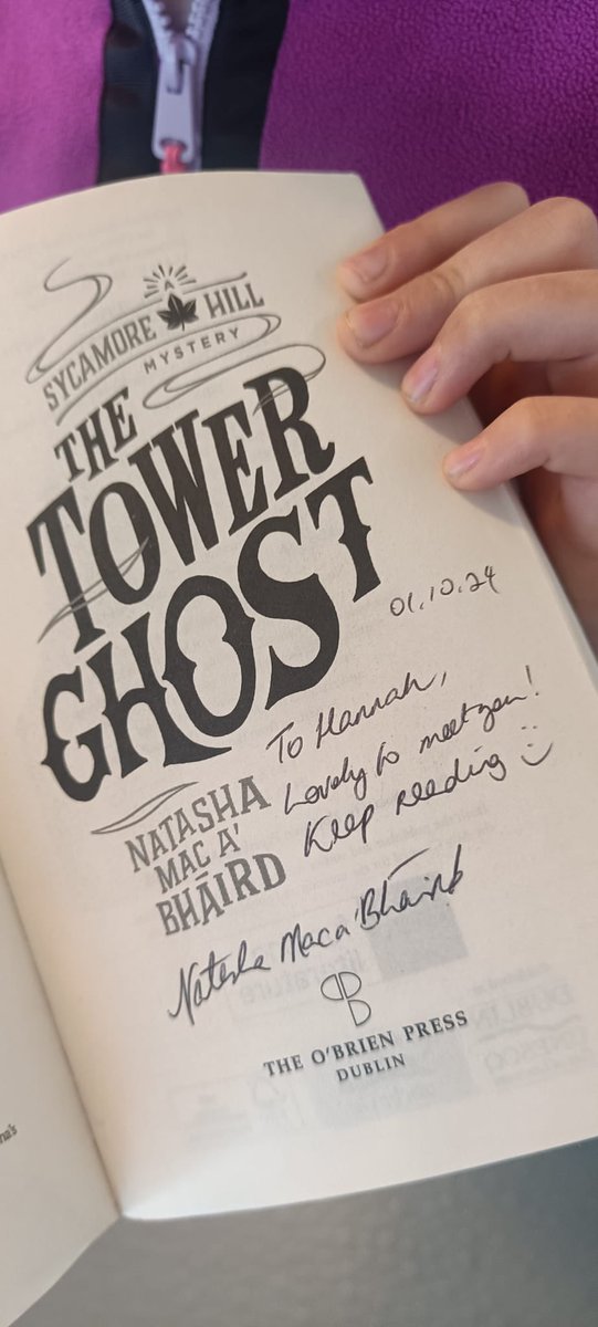 Monkstown ETNS (@monkstownetns) on Twitter photo Natasha Mac a 'Bháird' signed our own copy of A Sycamore Hill Mystery: The Tower Ghost!! Thanks to Natasha and all in <a href="/DLR_Libraries/">dlr Libraries</a> (Deansgrange) <a href="/EducateTogether/">Educate Together</a> Natasha Mac a 'Bháird' signed our own copy of A Sycamore Hill Mystery: The Tower Ghost!! Thanks to Natasha and all in <a href="/DLR_Libraries/">dlr Libraries</a> (Deansgrange) <a href="/EducateTogether/">Educate Together</a>