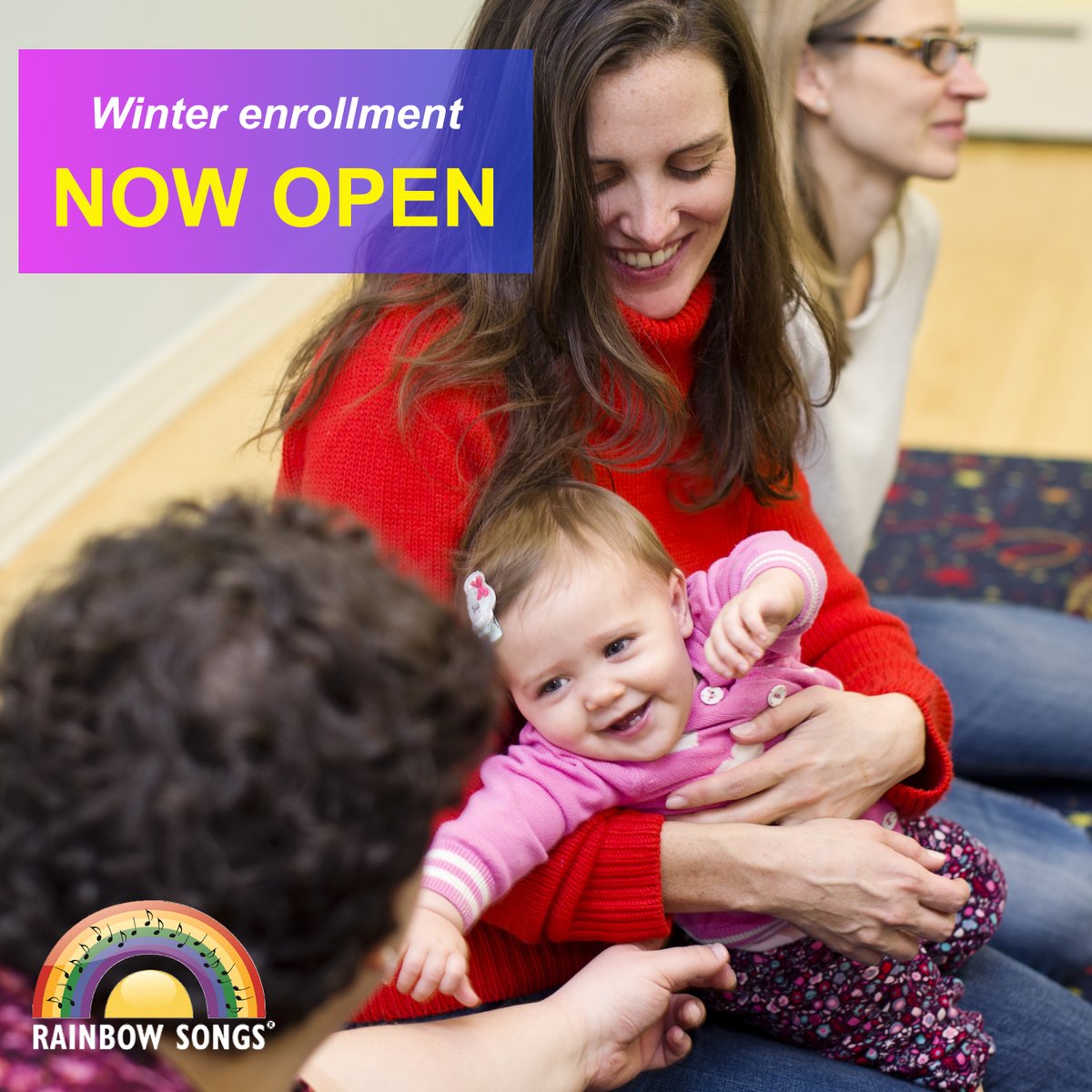 RainbowSongs's tweet image. GREAT NEWS! Our Winter 2025 term open for enrollment! Plan ahead for a dose of musical sunshine. See the schedule and sign up now: toronto.rainbowsongs.com #torontofamily #toddleractivities