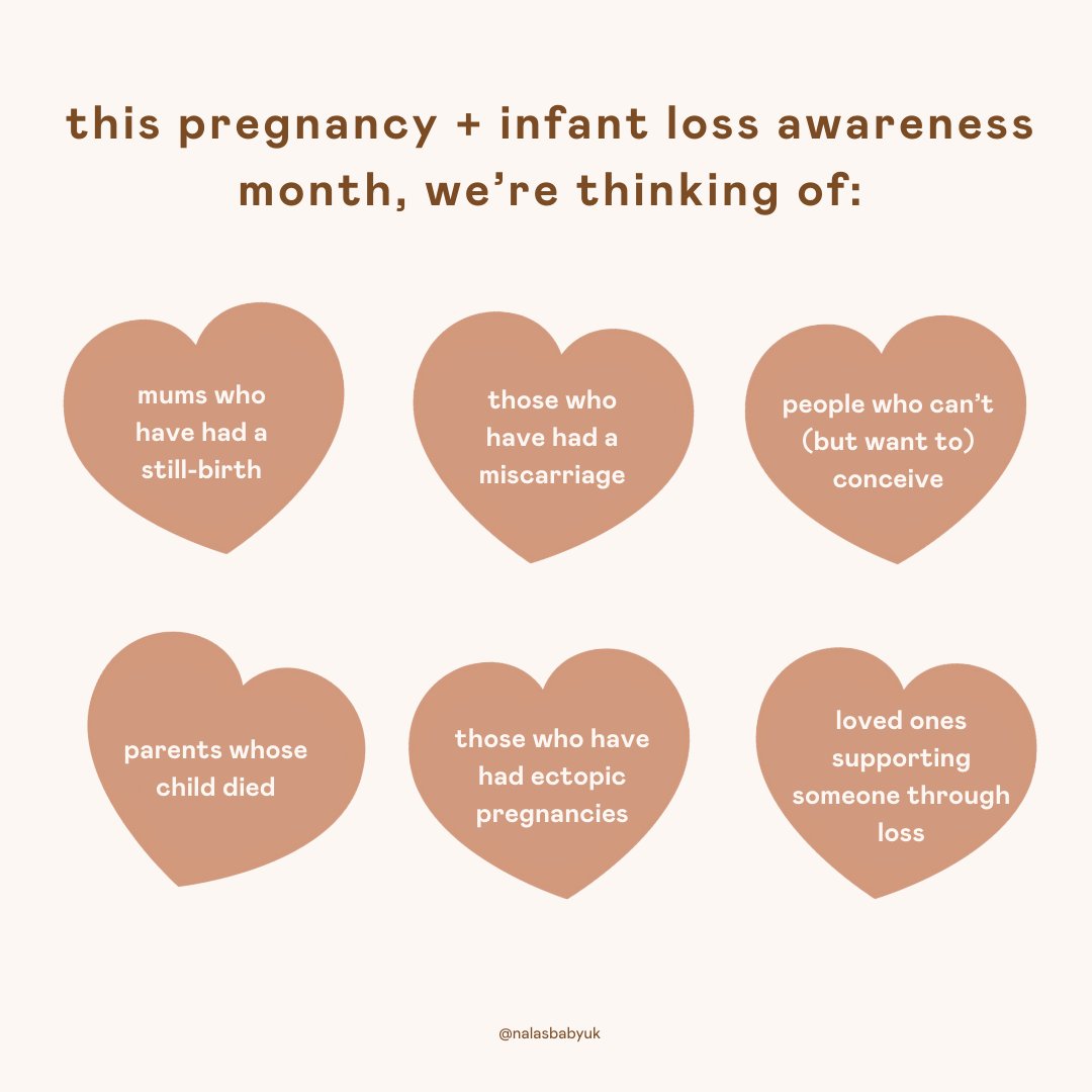 October is Pregnancy + Infant Loss Awareness Month ❤️‍🩹

We're sending love to all the grieving parents. To all the families struggling with fertility.

No one deserves to deal with this pain alone 🫶