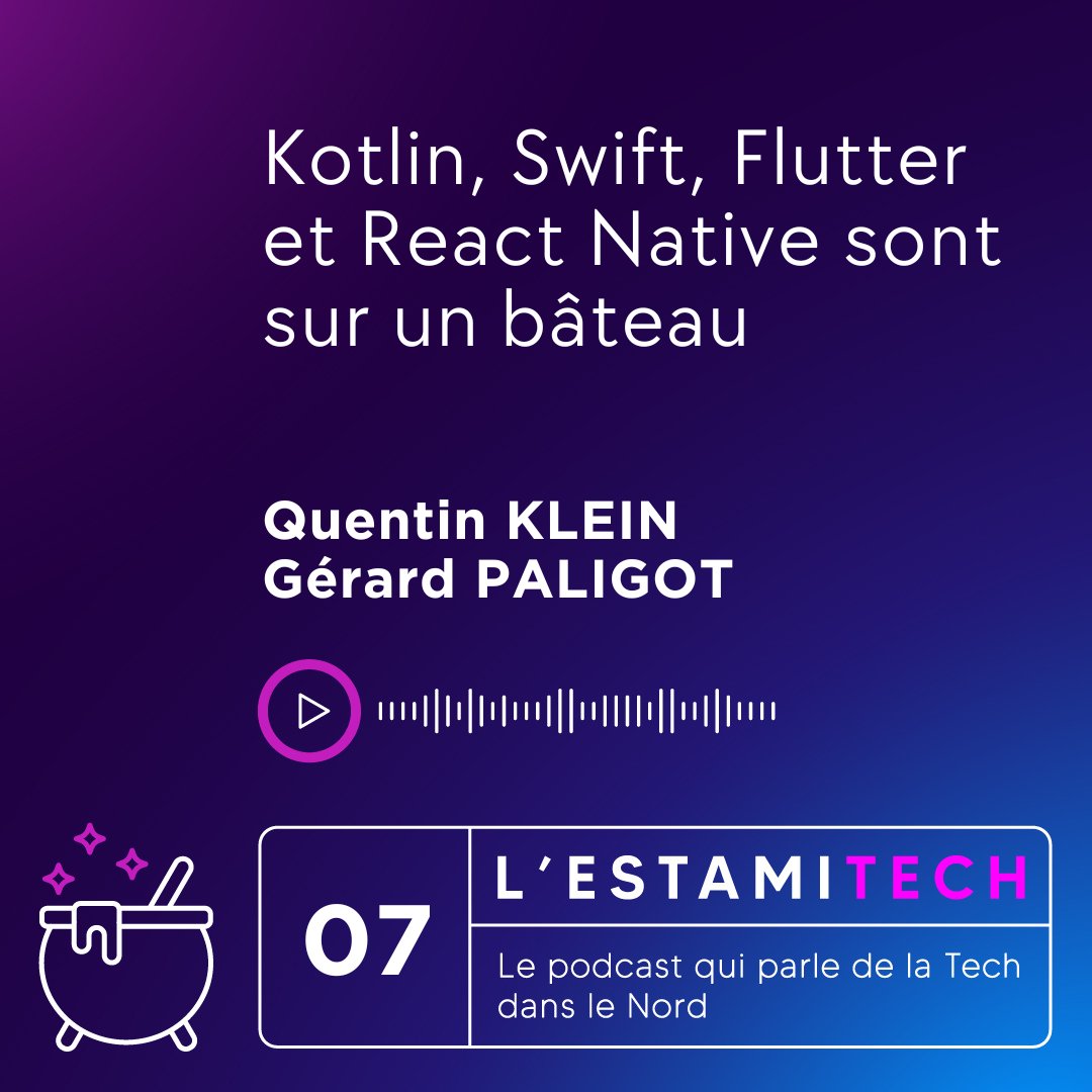 📱Merci <a href="/kleinquentin/">Quentin K | 🇨🇵🇪🇺🇺🇦 |</a> et <a href="/GerardPaligot/">Gérard Paligot</a> pour cet épisode de l'#EstamiTech. On a parlé de la pertinence de créer une app mobile en 2024, de tech, de retail, d'hybride vs natif... c'était un échange très riche ! N'hésitez pas à me donner un feedback :) #Mobile #Podcast
