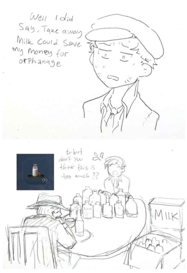 ladylia_Magic's tweet photo. if you ask me to buy a whole cow in the farm, i will gladly buy it to you my dear 

((sorry i have a bad hand writting aaa)) 
#Magithief https://t.co/LQRnMRjcoN