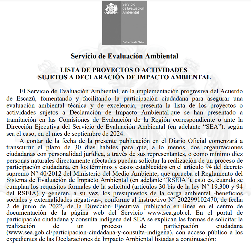 Chile Ambiental tweet media