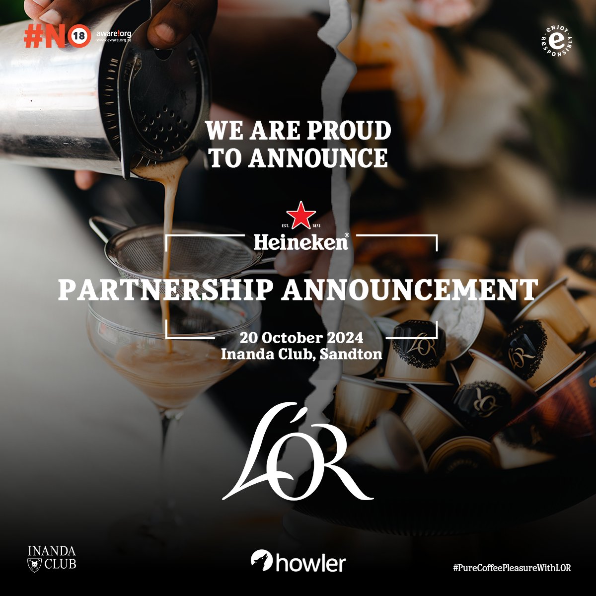 We are proud to announce  L’OR Espresso has come back for yet another installation of the Heineken All-Invitational Polo.

We look forward to Espresso Martini’s at the Polo.

#HeinekenPolo #BerniniMimosa #Gloments #PureCoffeePleasureWithLOR