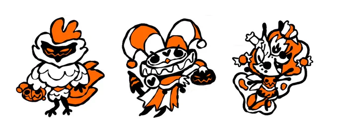 Had an absolute blast doing these retro pins...they look even cooler in person. And of course chimken Ozzie.. 