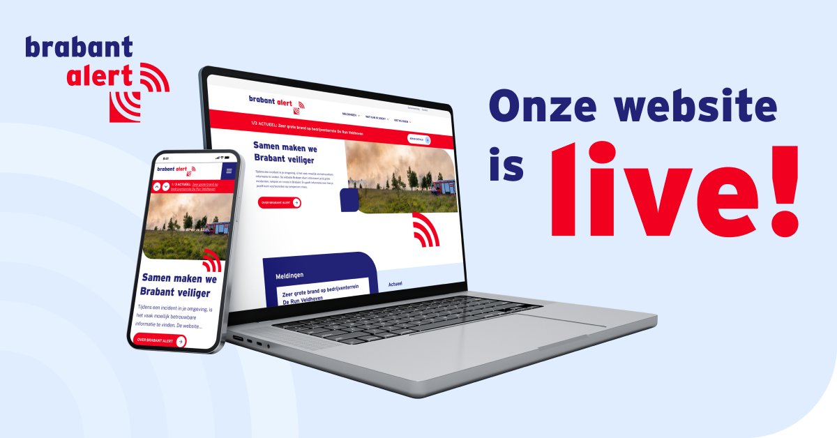 Wij zijn live! ➡️brabantalert.nl