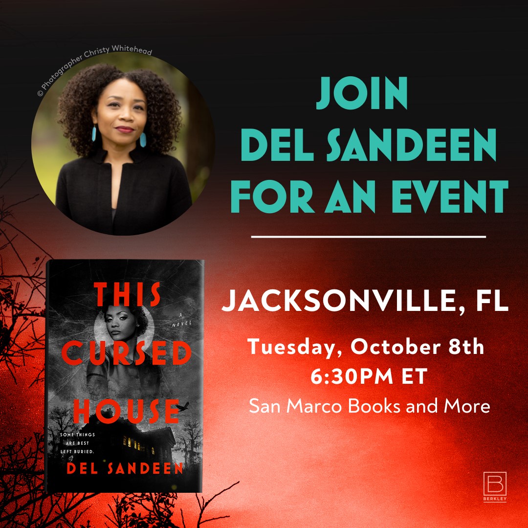 THIS CURSED HOUSE launches in seven days! Next Tuesday, October 8th, I'll be signing copies of my debut novel at <a href="/SanMarcoBooks/">San Marco Books and More</a>. If you're in the NE Florida area, I'd love to see you there 🖤🖤🖤

 Pre-order and RSVP link: shorturl.at/jy1WH
