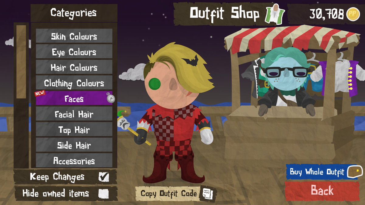 It's spooky season and that means it's the return of Haunted Seas in Paper Pirates! Check out all the haunted goodies:    

🧛 Seasonal Trait+: The Vampire
🐺 Seasonal Trait: The Werewolf
🍬 Seasonal Event: Trick or Treat?

.. and more! Haunted Seas runs all through October🦇