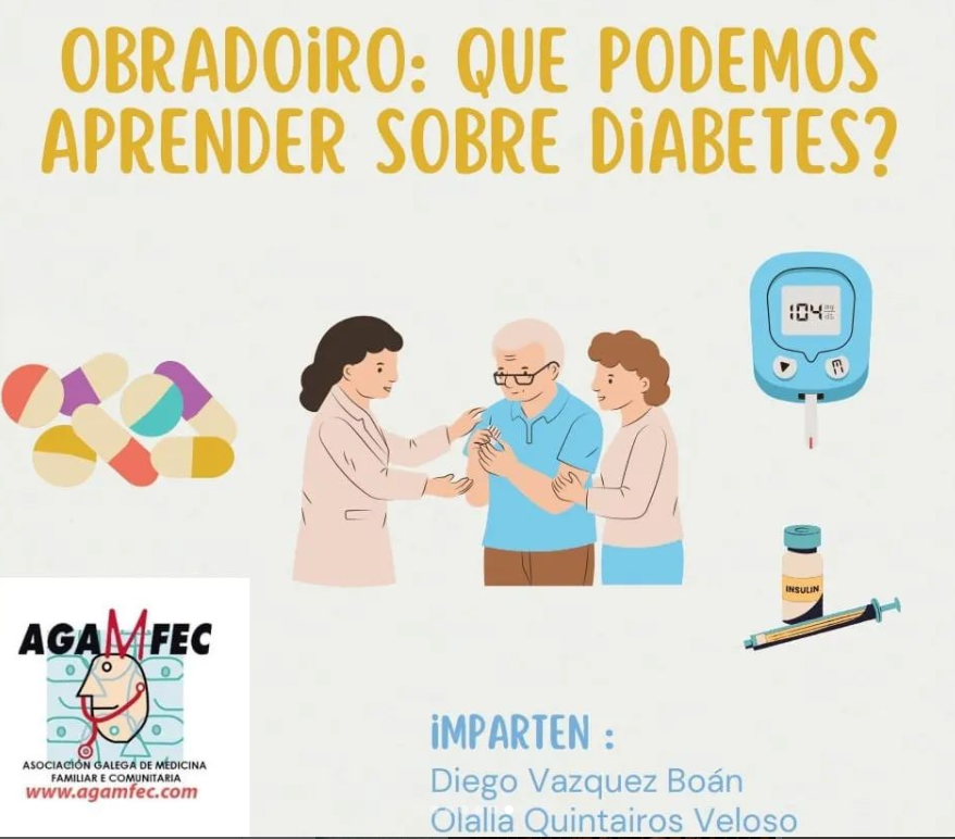 📝📝Continuando co Programa sobre educación para a saúde no medio rural: Qué podemos aprender sobre diabetesl? 
Obradoiro desta mesma semana en Calvos de Randín coa Asociación de mulleres rurais