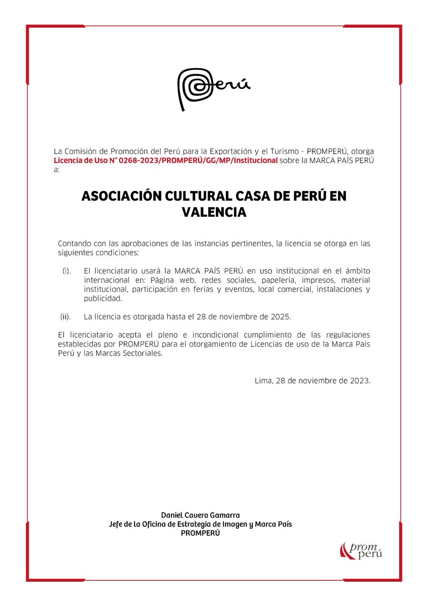 Casa Peru Valencia tweet media