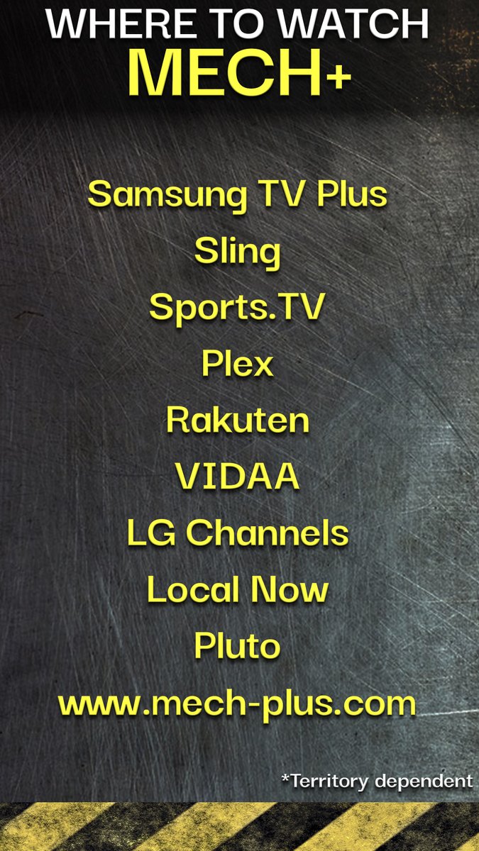 Mech_Plus's tweet image. 🚨ANNOUNCEMENT🚨

We are no longer available on Freeview UK

Subscribers can watch #RobotWars and the Upcoming #MechMania2024, whenever and wherever here👇
mech-plus.com

Not subscribed yet? Watch our Linear Channels for free, 24/7 on the platforms below!