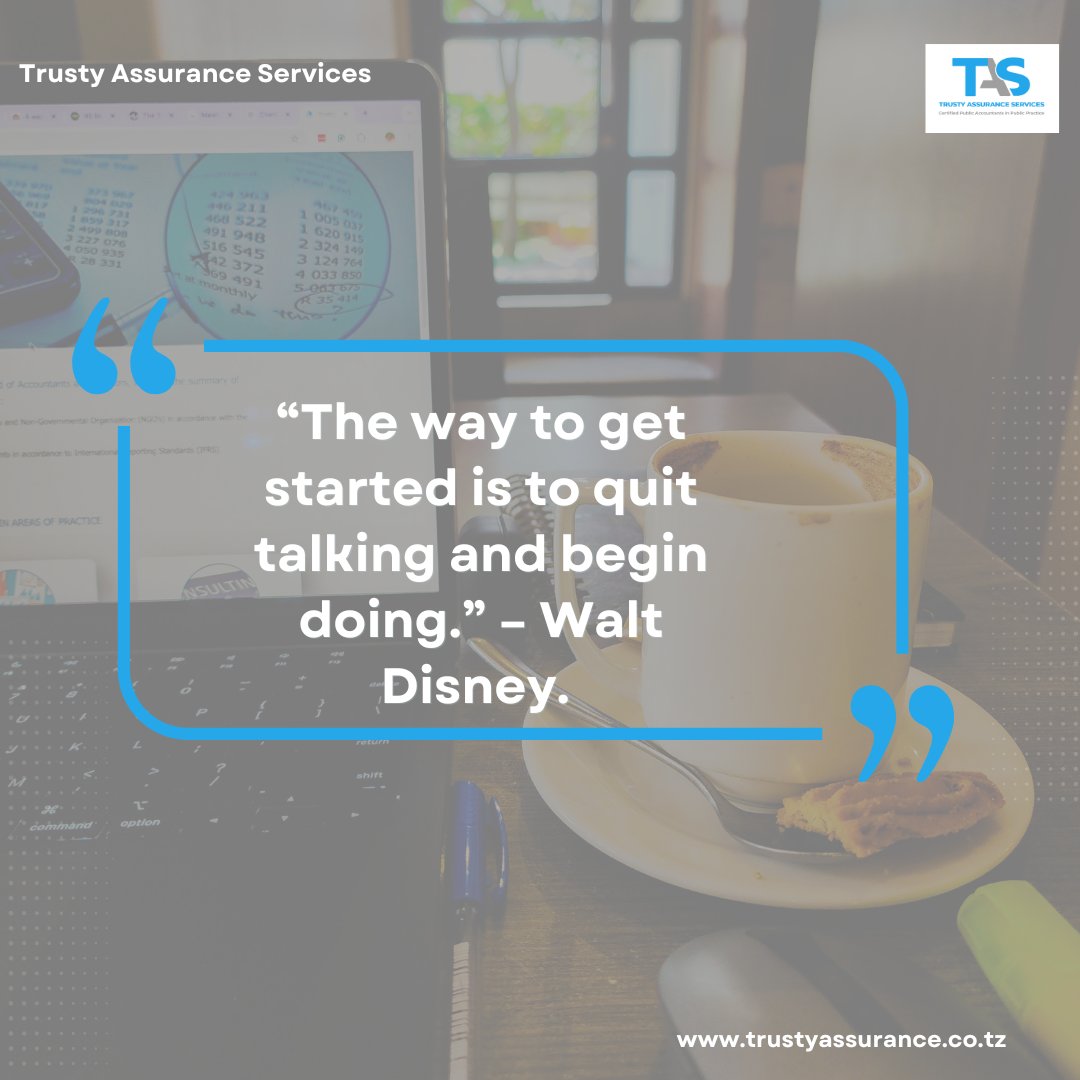 Trusty Assurance Services (@trustyassurance) on Twitter photo Success begins with action!
Quit talking and start using efficient accounting systems with <a href="/TrustyAssurance/">Trusty Assurance Services</a> today.
Contact us: info@trustyassurance.co.tz
#TrustyAssurance Success begins with action!
Quit talking and start using efficient accounting systems with <a href="/TrustyAssurance/">Trusty Assurance Services</a> today.
Contact us: info@trustyassurance.co.tz
#TrustyAssurance