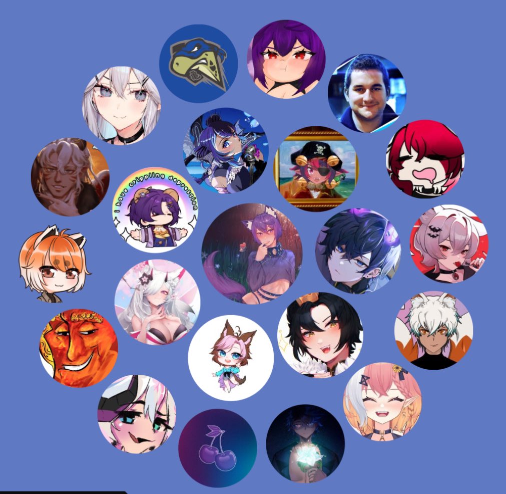 Good morning everyone! Here’s this month’s circle 💜