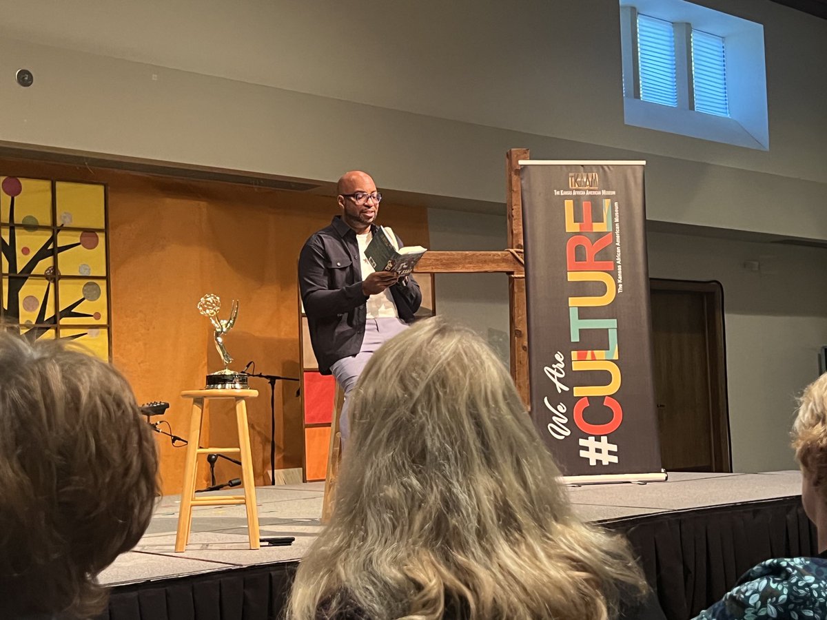 Carla (@eckels) on Twitter photo Refreshing to hear <a href="/kwamealexander/">Kwame Alexander</a> share life notes and read from his new book,”Black Star”. I loved that he looked forward to returning to Wichita! I love his <a href="/NPR/">NPR</a> work too…and that <a href="/TelevisionAcad/">Television Academy</a>!
<a href="/TKAAMICT/">TKAAM -The Kansas African American Museum</a> Refreshing to hear <a href="/kwamealexander/">Kwame Alexander</a> share life notes and read from his new book,”Black Star”. I loved that he looked forward to returning to Wichita! I love his <a href="/NPR/">NPR</a> work too…and that <a href="/TelevisionAcad/">Television Academy</a>!
<a href="/TKAAMICT/">TKAAM -The Kansas African American Museum</a>
