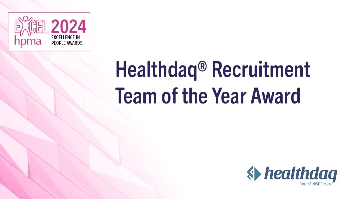 The 2024 HPMA Awards is just 2 days away! We’re proud to sponsor this year’s Recruitment Team of The Year Award under our new brand identity, Healthdaq

Best of luck to all the amazing teams shortlisted! See you on Thursday, October 3rd in Belfast! 🎉🏆

#HPMAAwards24 #HPMAAwards