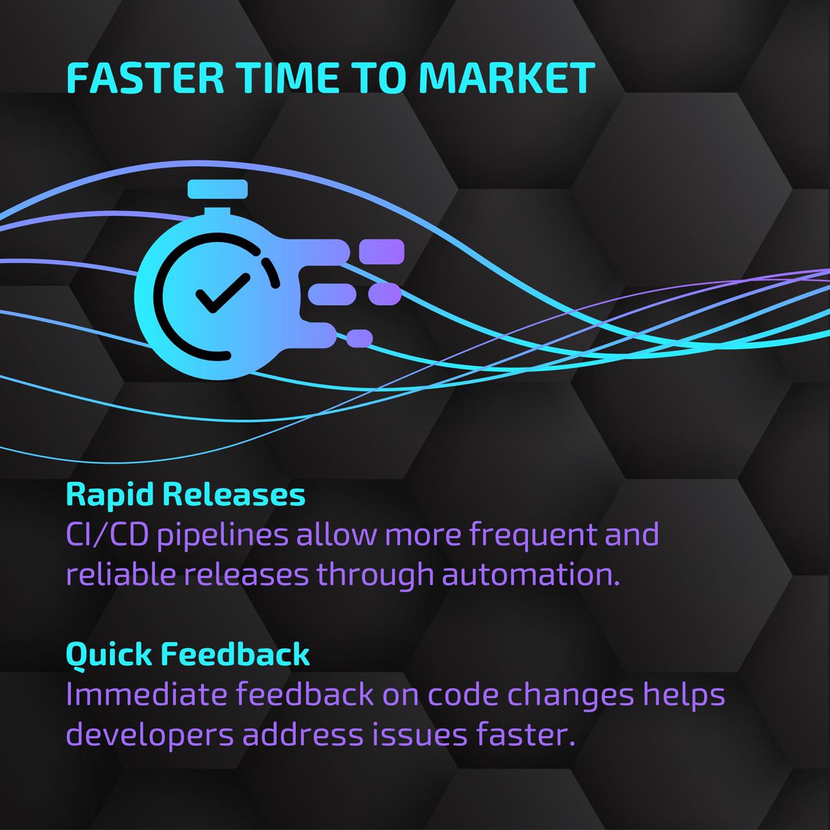 VNGRS's tweet image. Unlock the full potential of your projects with CI/CD infrastructure! 🔐

Experience faster releases, improved code quality, and seamless collaboration to set your project up for success! 🌟

#VNGRS #Cloud #ContinuousIntegration #ContinuousDelivery