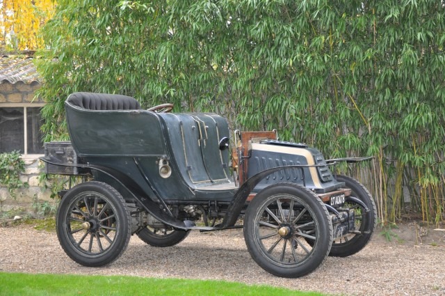 1902 De Dion Bouton Type K1 Industrielle de Levallois Hansom Cab