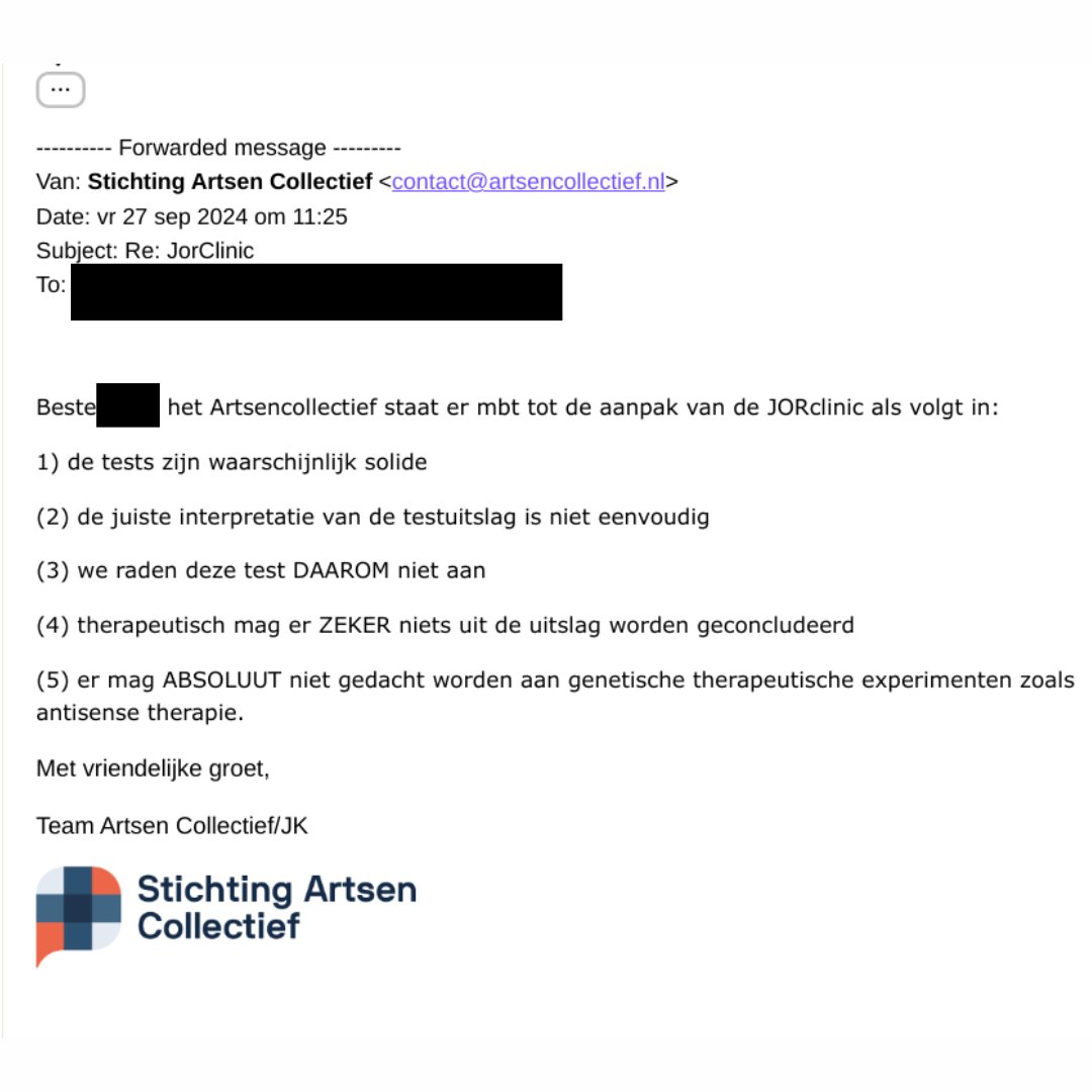 Waarheidsven's tweet photo. #waarschuwing: gelukkig doen er mensen navraag voordat ze een test van #Jorclinic aanschaffen. Deze mail kregen we doorgestuurd van iemand die zelf onderzoek deed.

Deel dit aub zoveel mogelijk om elkaar te waarschuwen!

#ScamVanSven #HoaxHebzuchtHulleman #vierdeherfst #ontslaan https://t.co/TZSJ38Ejyf