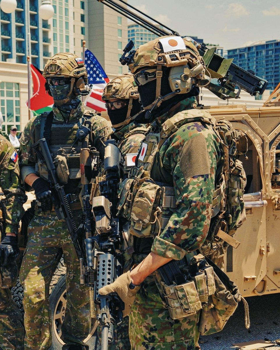 今年5月のSOF Week 2024で撮影された 特殊作戦群の隊員