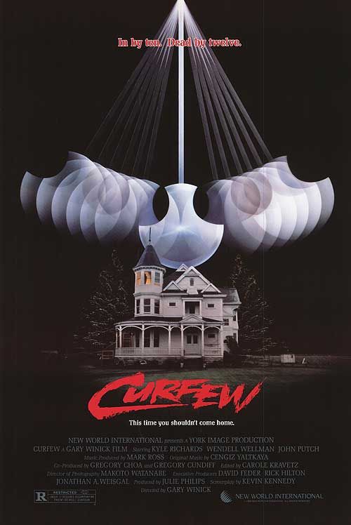 TheFilmFair's tweet photo. USA movie poster for #Curfew (1989 - Dir. #GaryWinick) https://t.co/6zf3ctKzqU
