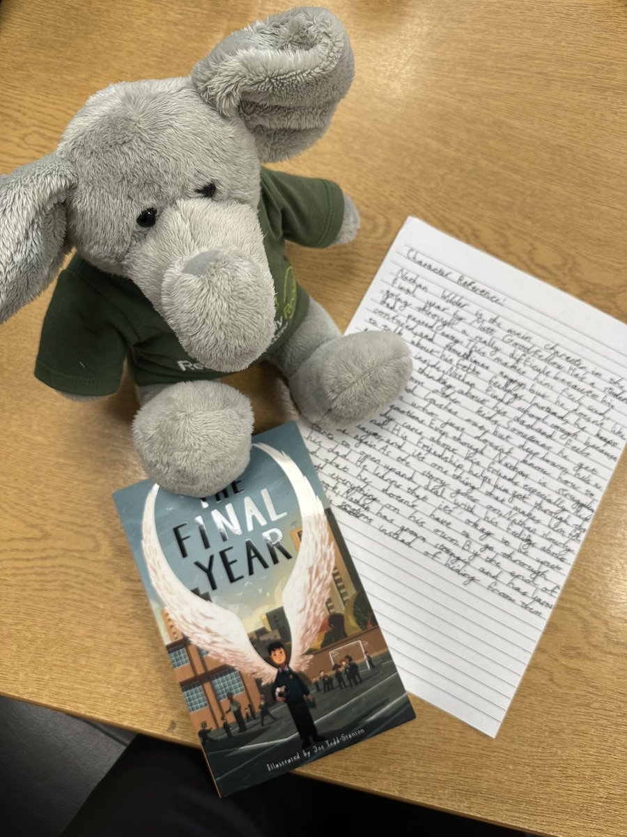 Another winner from our Summer Reading and Writing Challenge in partnership with  <a href="/Steady_SW/">Steady Schoolwear 👨‍🎓</a> . We look forward meeting you and the other winners on 18th October at our celebration event! 🐘📚📚
