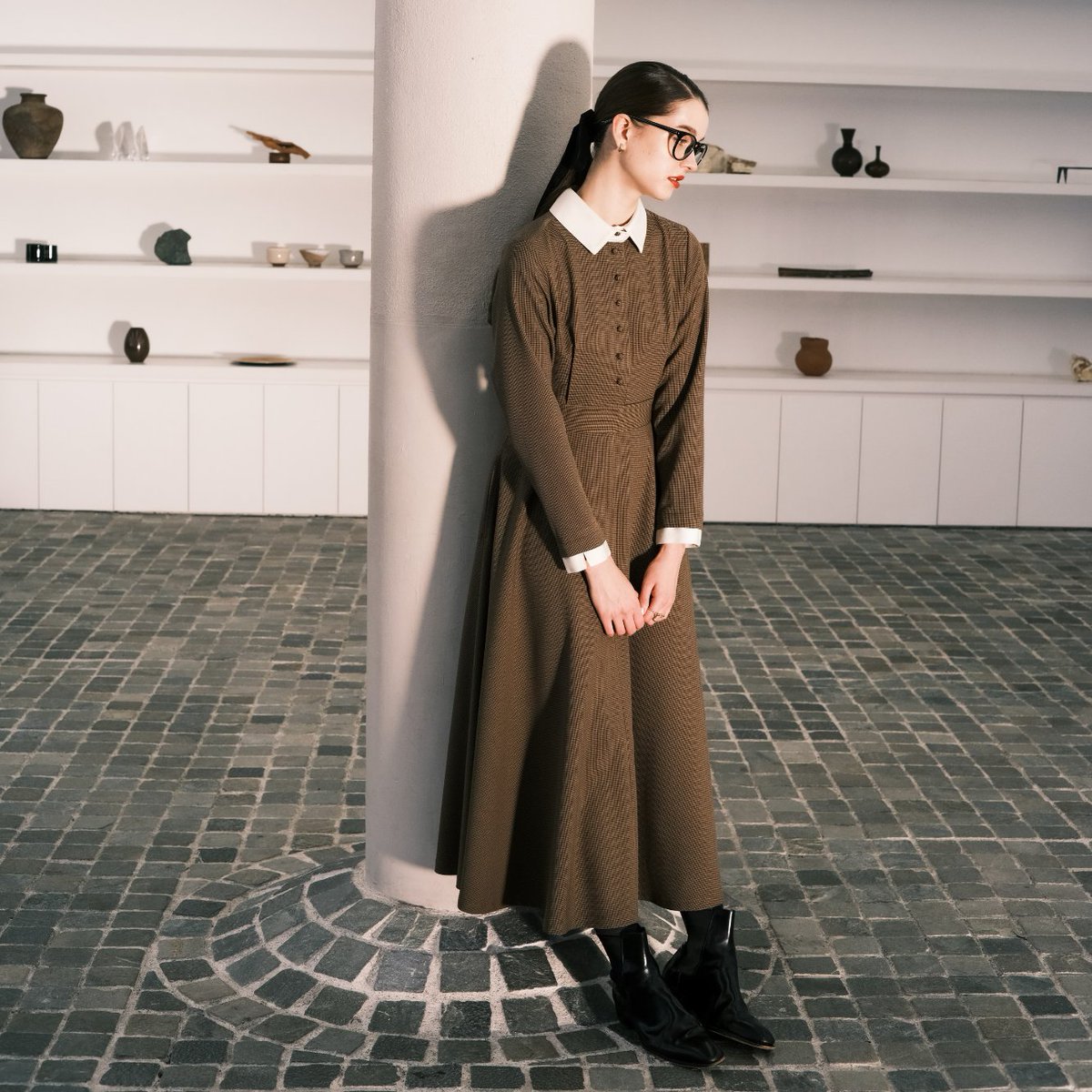 easy gunclub check onepiece 10. 2 15:00通常販売 推奨サイズ 156cm