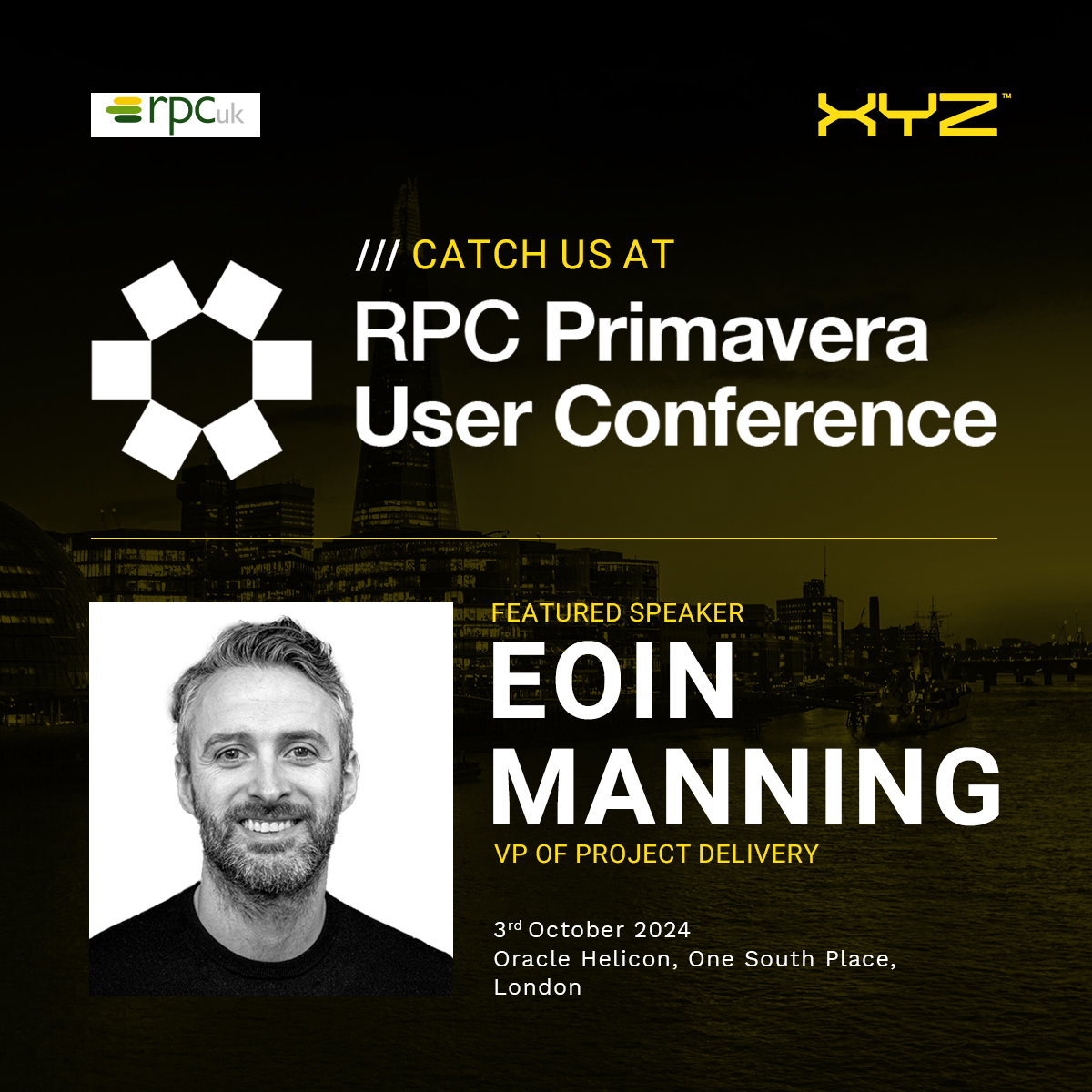 xyz_reality's tweet image. 🚀 September ✅, October 🔛! The #XYZRoadshow rolls on at @rpcplanner Primavera User Conference! Join our VP Eoin Manning for insights on accelerating project delivery and minimizing risks.

Check out the XYZ platform and our Atom™ AR headset! Don’t miss it!

#oracleprimavera