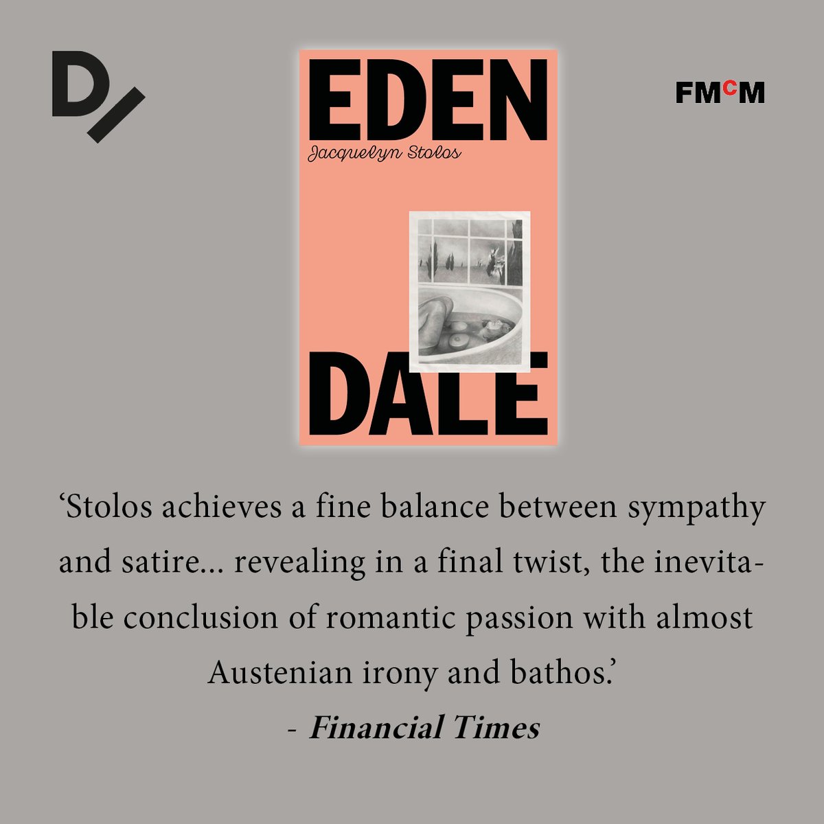 FMcMAssociates's tweet photo. We were thrilled to work with Jacquelyn Stolos and @deadinkbooks on her brilliant book, #Edendale, the apocalyptic story of four friends suffocating in the heat of wildfires.
Thank you to the brilliant @suzifeay and Sara Taylor for these brilliant quotes. https://t.co/fwnzieFXYC