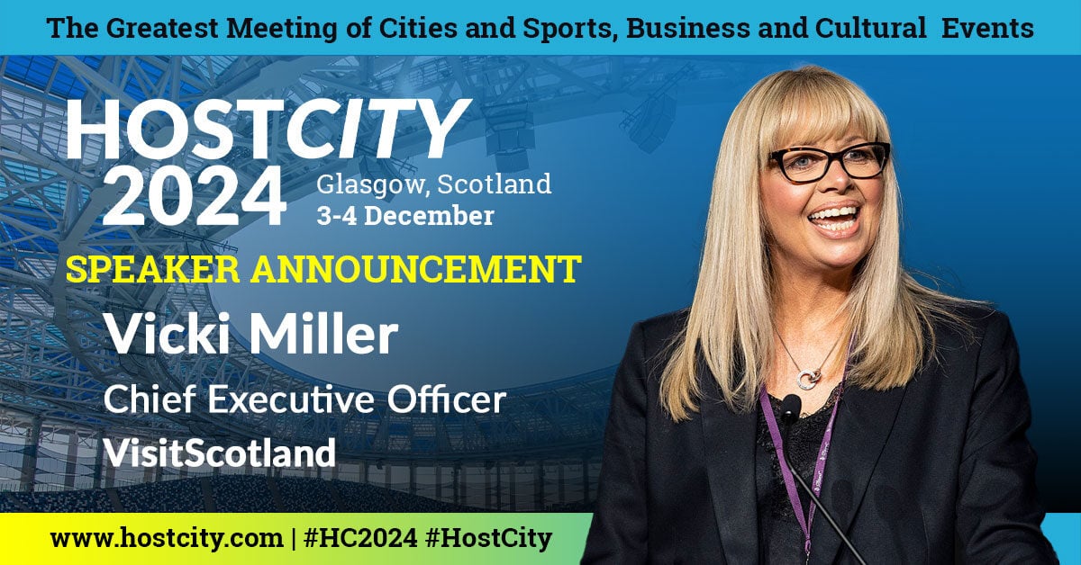We’re excited to announce Vicki Miller, newly appointed CEO of #VisitScotland, as a #HC2024 speaker! “I’m honoured to join global leaders to discuss the role of events in inspiring action at all levels,” she said. Don’t miss it 👇 
tinyurl.com/2zzt383b
<a href="/EventScotNews/">EventScotland News</a> @goldiex1