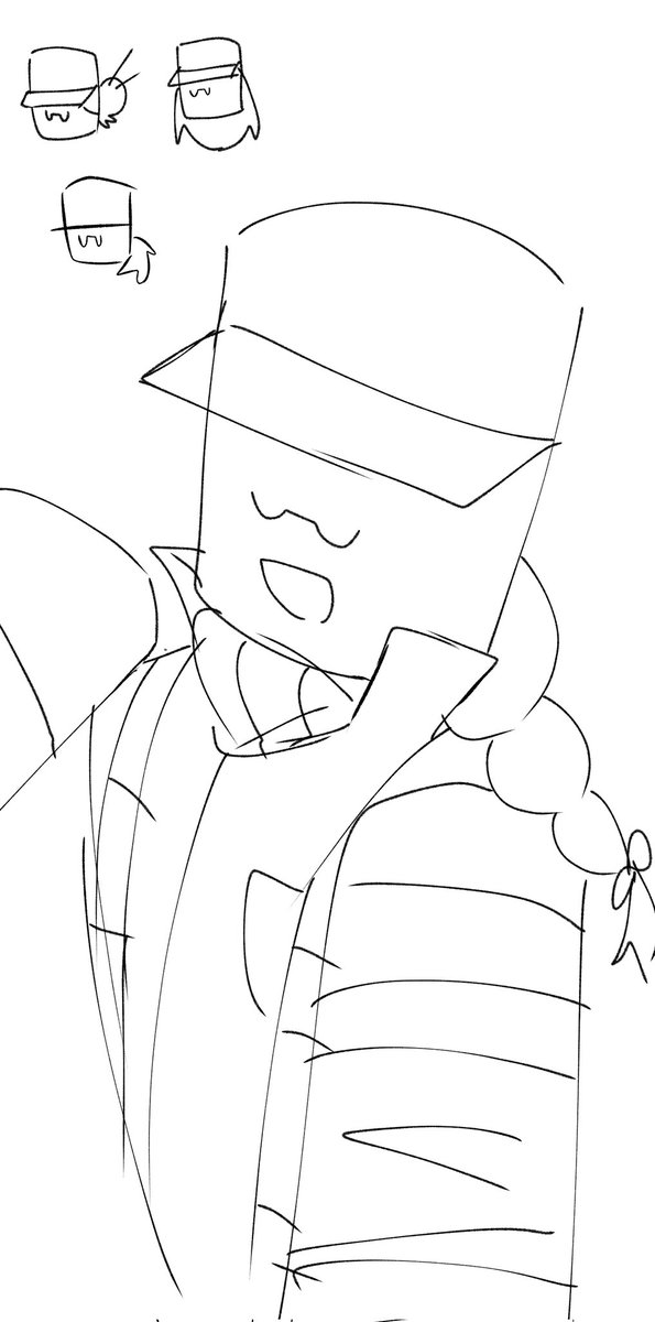 1ms0l4zy's tweet photo. My oc- (■■■)_he is a Defect rebel
And he like to wear fancy thing and have long hair
#evade #evadeoc #robloxgame #evaderoblox https://t.co/iSakofbND0