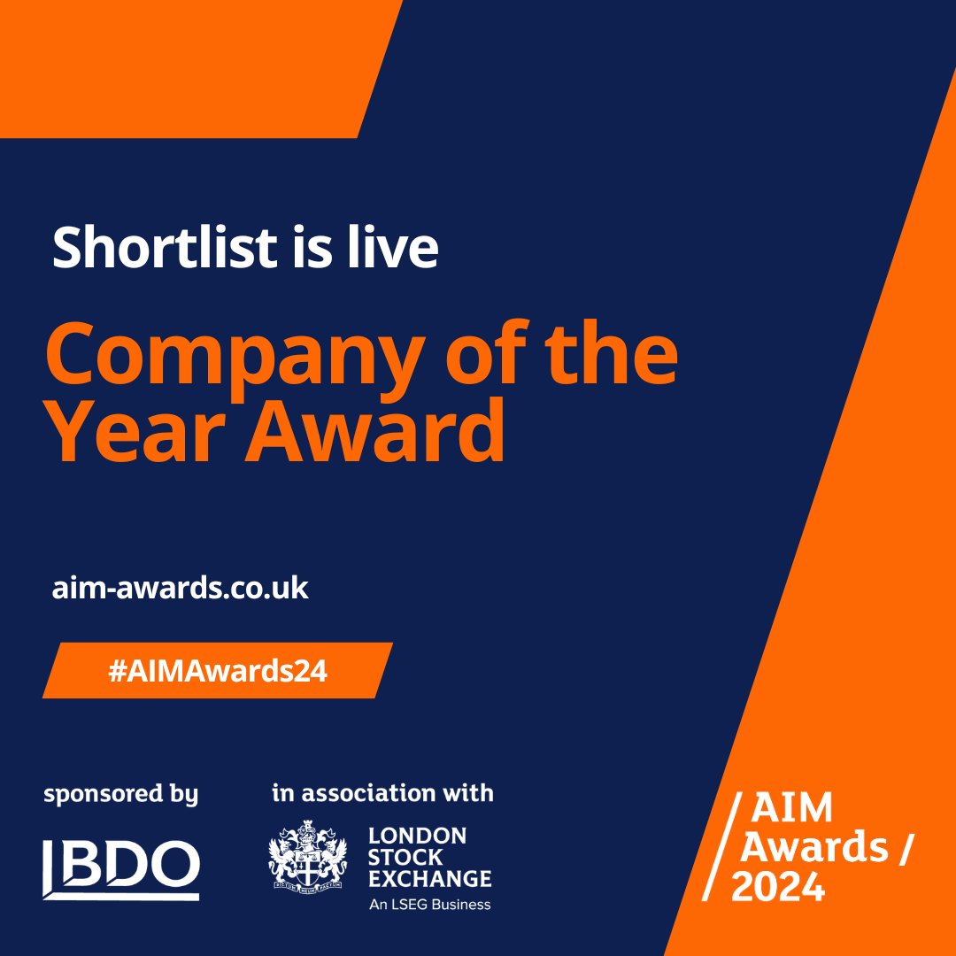 AIM Awards 2025 (@aim_awards) on Twitter photo A huge round of applause for the outstanding AIM businesses shortlisted for this year's Company of the Year Award sponsored by <a href="/WHIrelandCB/">WH Ireland Capital Markets</a> - they are <a href="/BeeksGroup/">Beeks Group</a> <a href="/cerillion/">Cerillion</a> <a href="/jet2tweets/">Jet2tweets</a> Renew Holdings plc <a href="/TattonAsset/">Tatton Asset Mgmt</a> @W7makeup. Winner revealed on 10 October #AIMAwards24 A huge round of applause for the outstanding AIM businesses shortlisted for this year's Company of the Year Award sponsored by <a href="/WHIrelandCB/">WH Ireland Capital Markets</a> - they are <a href="/BeeksGroup/">Beeks Group</a> <a href="/cerillion/">Cerillion</a> <a href="/jet2tweets/">Jet2tweets</a> Renew Holdings plc <a href="/TattonAsset/">Tatton Asset Mgmt</a> @W7makeup. Winner revealed on 10 October #AIMAwards24
