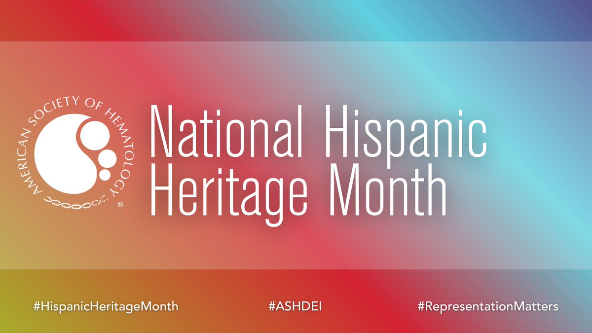 ASH (@ash_hematology) on Twitter photo #RepresentationMatters in the hematology workforce.
Join us this #HispanicHeritageMonth to revisit this podcast with Drs. Ruben Mesa (<a href="/mpdrc/">Ruben A. Mesa, MD</a>), Diego Adrianzen-Herrera (<a href="/diegoah66/">Diego Adrianzen-Herrera, MD, MS</a>), & Joanna Robles (@DrJMRobles). Introduced by Dr. Belinda Avalos.
🔊: ow.ly/zRoX50Twmv7 #RepresentationMatters in the hematology workforce.
Join us this #HispanicHeritageMonth to revisit this podcast with Drs. Ruben Mesa (<a href="/mpdrc/">Ruben A. Mesa, MD</a>), Diego Adrianzen-Herrera (<a href="/diegoah66/">Diego Adrianzen-Herrera, MD, MS</a>), & Joanna Robles (@DrJMRobles). Introduced by Dr. Belinda Avalos.
🔊: ow.ly/zRoX50Twmv7