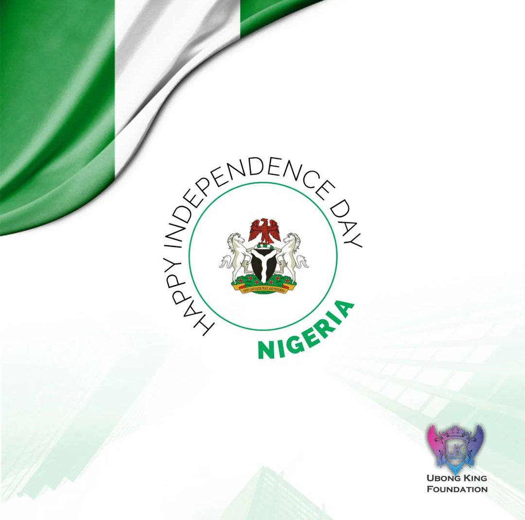 ThinkationUKF's tweet photo. Celebrate the freedom that our forefathers fought for and cherish the blessings of being a citizen of an independent nation. 

Happy Independence Day, Nigeria!

#Thinkation2025
#TheRealDeal
#UbongKingLivesOn
#UbongKingLegacies
#TheTroubleMaker https://t.co/cHc5P6cYBb