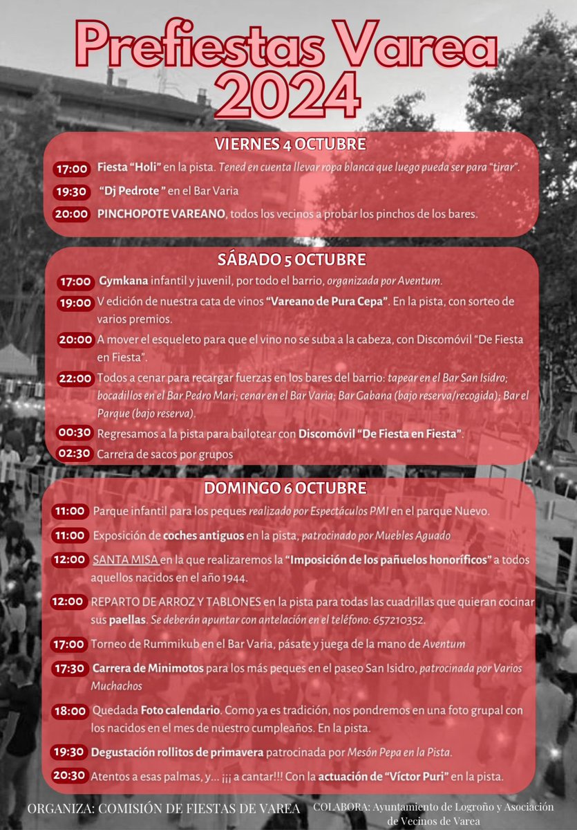 Prefiestas Varea 2024