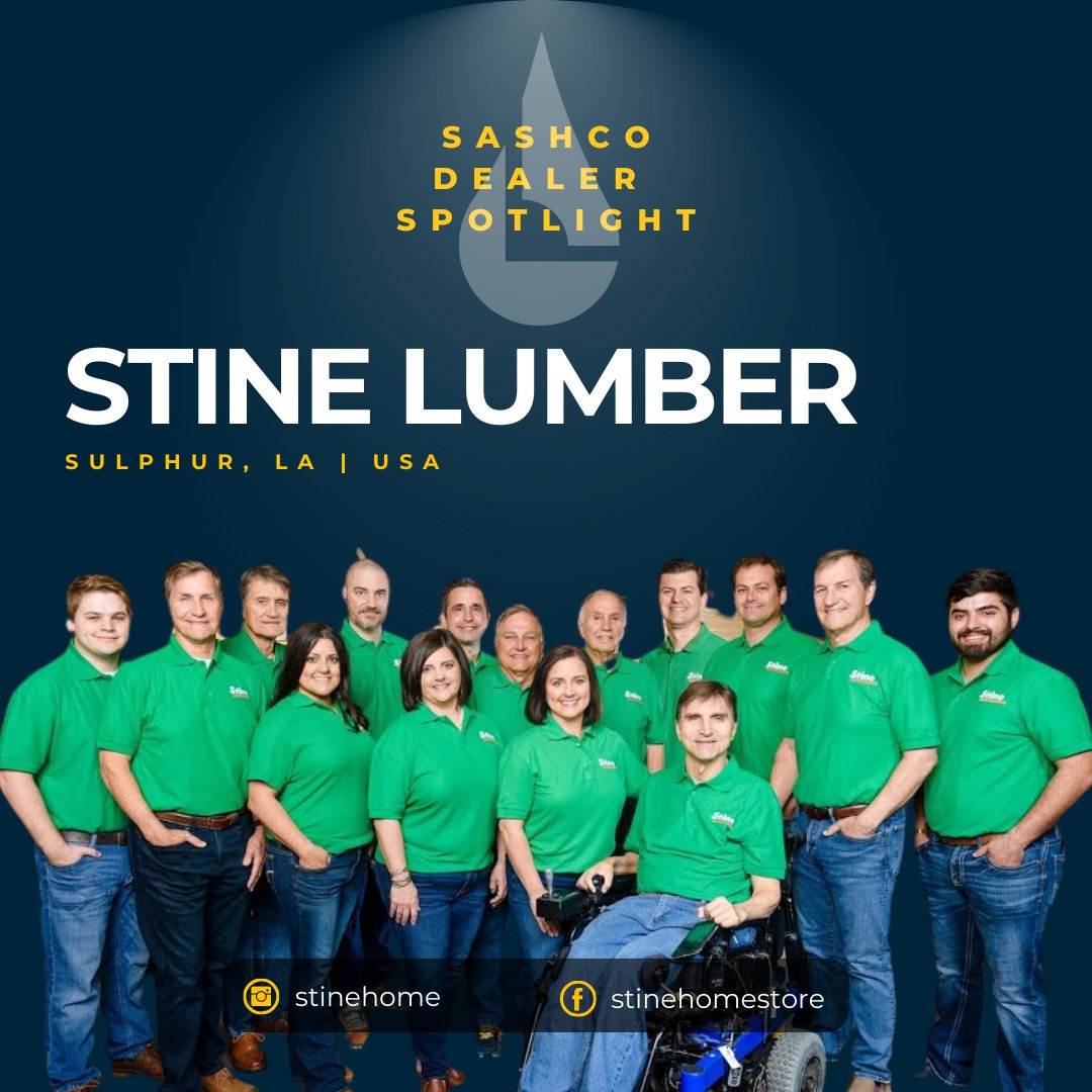 Sashco Dealer Spotlight: "Stine's values are posted on the main wall when you walk down the hallway and their history is on their main wall when you walk in. I can't brag on them enough. These guys are a truly awesome partners to Sashco."