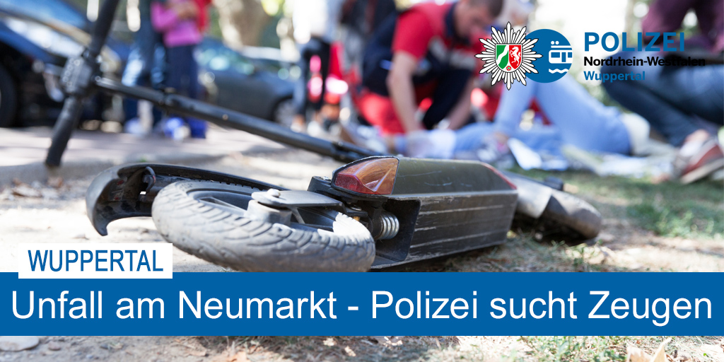 Beim Überholen touchierte am Freitagabend (27.09.) auf der Neumarktstraße in #Wuppertal ein Autofahrer einen 22-Jährigen auf einem E-Scooter. Dieser stürzte und wurde leicht verletzt, der Autofahrer flüchtete.
❗ Die #Polizei sucht Zeugen: wuppertal.polizei.nrw/presse/pol-w-w…