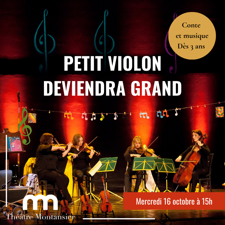LeMontansier's tweet photo. 2/2
🎻Petit violon deviendra grand - Conte et musique dès 3 ans
🐸Le bonheur des mots - 50 ans de carrière Hervé Van der Meulen
🎤Du texte à la scène : Rencontre avec Philippe Baronnet
Toutes les informations sur : https://t.co/l2caNc1uLL https://t.co/aPJysbu9nX