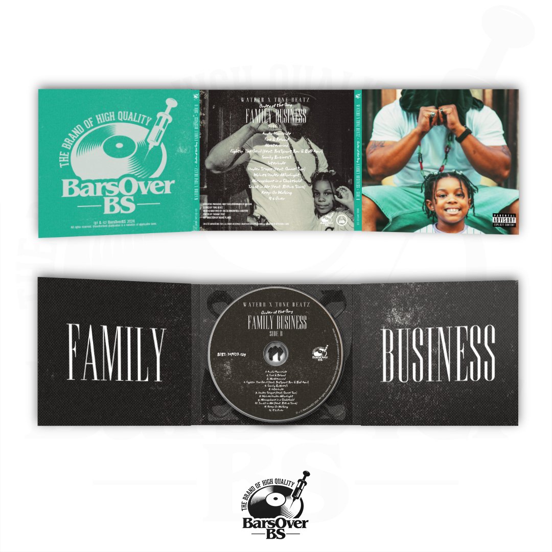 TheRealWateRR's tweet photo. 🌊🌊🌊New Album 🌊🌊🌊

WateRR x @ToneBeatz 

#OrderOfTheDay #FamilyBusiness #SideB 

Feat @PassportRav @BLOO_AZUL
@DISSBBM @rufus_sims_now 

Mix &amp; Master by @DocDaMindbenda 

📸 by @thought_poet77 

Art Design by @Duane_Planes 

Layout &amp; OBI by #RonnyTheExplorer

#HipHop #Music https://t.co/ohdR74Nkla
