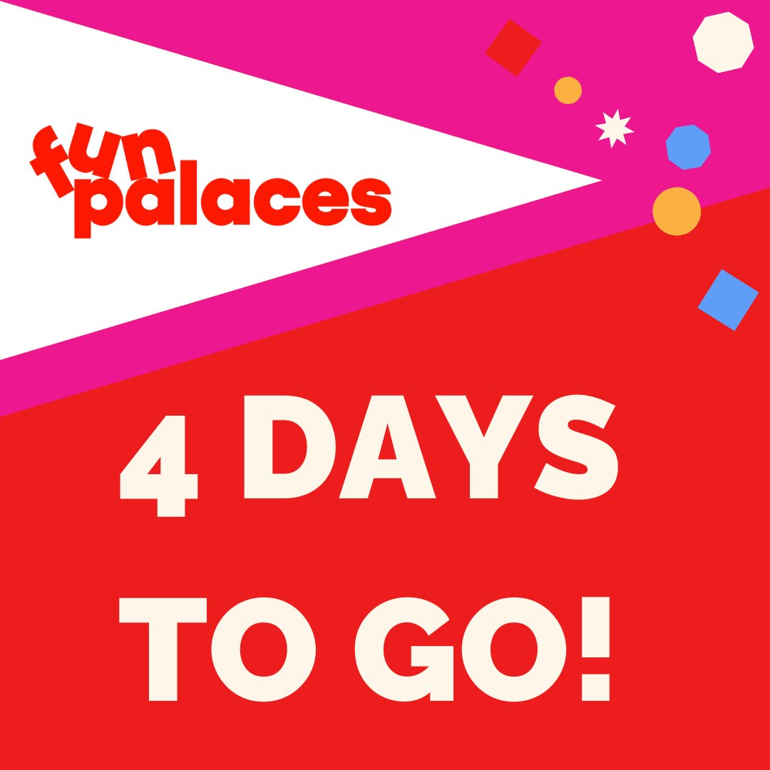 You're invited! 🎊✉
Worksop Library is becoming a palace in just 4 days time! Enjoy sessions in coding, crafting and science courtesy of organisations in your local community. Find out more about what's on offer: qrco.de/bfNY7B

📅 Saturday 5 October
🕙 10am-3pm