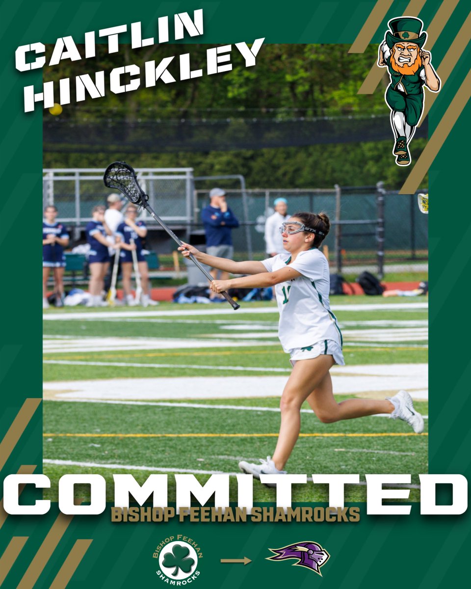 Bishop Feehan Athletics (@feehanathletics) on Twitter photo Congratulations to Caitlin Hinckley on her commitment to play lacrosse at St. Michael's College! #GoShamrocks <a href="/Feehan_GLax/">Bishop Feehan Girls Lax</a> <a href="/BishopFeehanHS/">Bishop Feehan</a> <a href="/Feehan_Fanatics/">Feehan Fanatics</a> Congratulations to Caitlin Hinckley on her commitment to play lacrosse at St. Michael's College! #GoShamrocks <a href="/Feehan_GLax/">Bishop Feehan Girls Lax</a> <a href="/BishopFeehanHS/">Bishop Feehan</a> <a href="/Feehan_Fanatics/">Feehan Fanatics</a>
