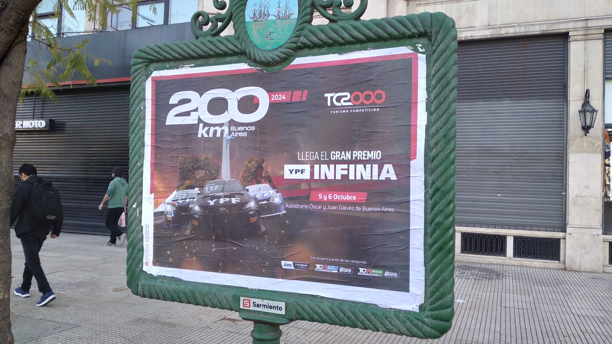 Darío Coronel (@dcoronel) on Twitter photo El centro de la Ciudad de Buenos Aires y otros barrios empapelados. Gran promoción para los #200KM del #TC2000. Con las vueltas de <a href="/pechito37/">Jose Maria Lopez</a>, <a href="/AgustinCanapino/">Agustín Canapino 🇦🇷</a> y las figuras permanentes como <a href="/leonelpernia/">Leonel Pernia</a>, <a href="/rossimatias/">Matias Rossi</a>, <a href="/BerniLlaver/">Berni Llaver</a> y otros. Se viene una fiesta en el <a href="/AutodromoBA/">AutodromoBA Oficial</a> El centro de la Ciudad de Buenos Aires y otros barrios empapelados. Gran promoción para los #200KM del #TC2000. Con las vueltas de <a href="/pechito37/">Jose Maria Lopez</a>, <a href="/AgustinCanapino/">Agustín Canapino 🇦🇷</a> y las figuras permanentes como <a href="/leonelpernia/">Leonel Pernia</a>, <a href="/rossimatias/">Matias Rossi</a>, <a href="/BerniLlaver/">Berni Llaver</a> y otros. Se viene una fiesta en el <a href="/AutodromoBA/">AutodromoBA Oficial</a>
