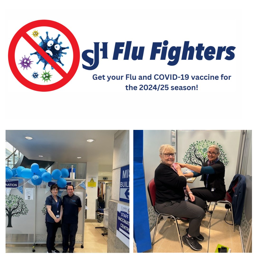 stjamesdublin's tweet image. Today we launched our Winter Vaccination Programme &amp;amp; our staff aren&apos;t missing out on their chance to get vaccinated! Protect yourselves and your loved ones this winter season by getting your #Flu &amp;amp; #CovidVaccine. 
#StopTheSpread #SJHFluFighters