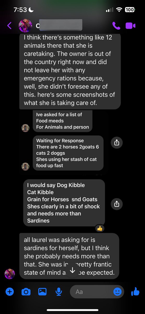 We have an urgent request for animal aid outside of Asheville! I will be collecting direct donations towards Laurel’s funds &amp; will go to tractor supply after work so that I can head up the mountain tomorrow. If you’d like to donate info is in the thread!!