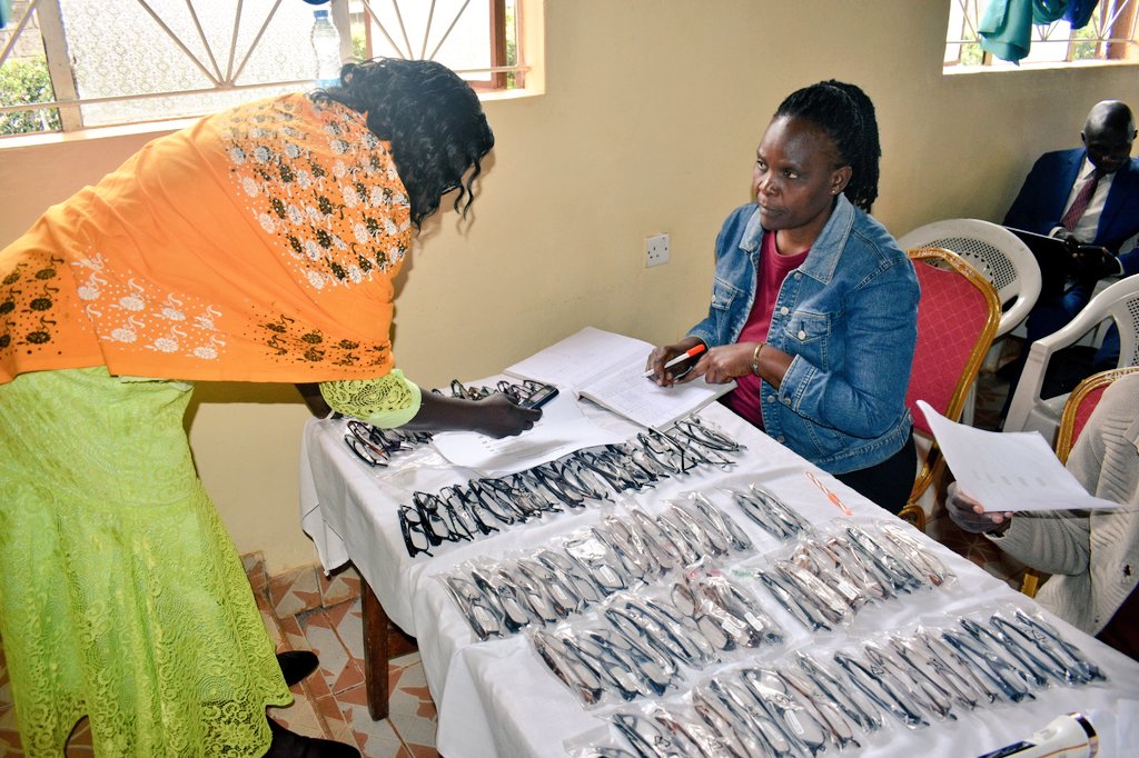 Is your local church partnering with us?IcFEM DMH had an opportunity to do eye screening for reading glasses &amp; share free Reading Glasses with Kimilili Friend's Church members, some members also scheduled to benefit from eye surgical services at the facility afterwards0748364028