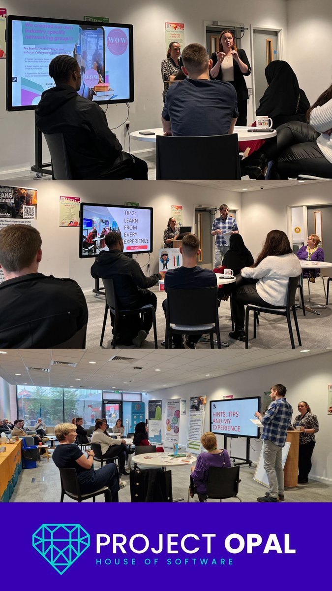 ProjectOpalLtd's tweet image. We had a great time at the Tameside Talks Business Networking event last Friday at Ashton-under-Lyne Library, connecting with other business owners and professionals during the speed networking session. 

#ProjectOpal #TMB #Networking
