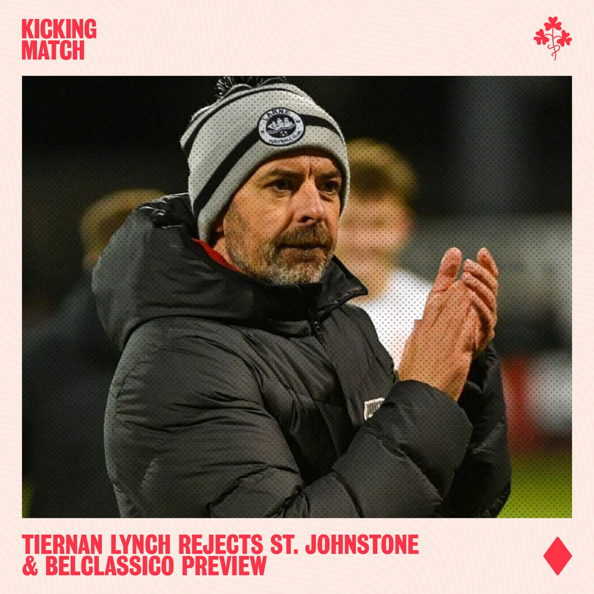 KickingMatch's tweet photo. 𝐈𝐫𝐢𝐬𝐡 𝐋𝐞𝐚𝐠𝐮𝐞 𝐀𝐮𝐝𝐢𝐨 ♦️
Listen ▶️https://t.co/Vn1eMcH3we
👔Tiernan Lynch the latest high profile #IrishLeague boss to flirt with a job in Scottish football
🟥10 man #Carrick slump to 8th defeat in a row
🔎Preview of first #BelClassico of the Season https://t.co/nFpOZD9DrT