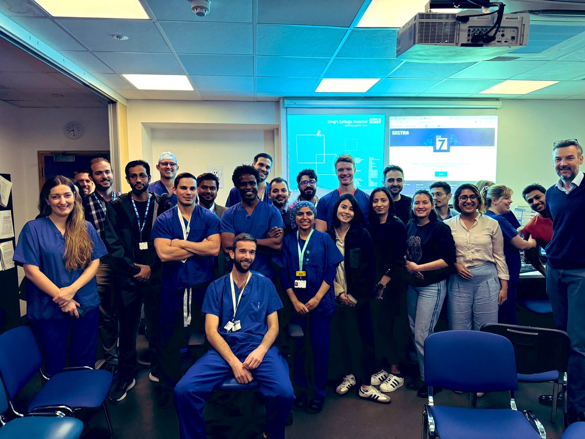 King's Neurosurgery (@kingsneuro) on Twitter photo The <a href="/KingsNeuro/">King's Neurosurgery</a> Team at the daily morning briefings and handover session <a href="/KingsCollegeNHS/">King's College NHS</a> .
#kingsneuro
🔅📶
<a href="/ollieww/">OWW</a> <a href="/Sabzp87/">Sabina</a> <a href="/dim_kalaitzo/">Dimitris Kalaitzoglou</a> <a href="/neurogwen/">Gwenllian Evans</a> <a href="/davidbe08397359/">david bell</a> <a href="/JMAliagaArias/">J M Aliaga Arias</a> <a href="/CSyrris/">Christoforos Syrris</a> The <a href="/KingsNeuro/">King's Neurosurgery</a> Team at the daily morning briefings and handover session <a href="/KingsCollegeNHS/">King's College NHS</a> .
#kingsneuro
🔅📶
<a href="/ollieww/">OWW</a> <a href="/Sabzp87/">Sabina</a> <a href="/dim_kalaitzo/">Dimitris Kalaitzoglou</a> <a href="/neurogwen/">Gwenllian Evans</a> <a href="/davidbe08397359/">david bell</a> <a href="/JMAliagaArias/">J M Aliaga Arias</a> <a href="/CSyrris/">Christoforos Syrris</a>